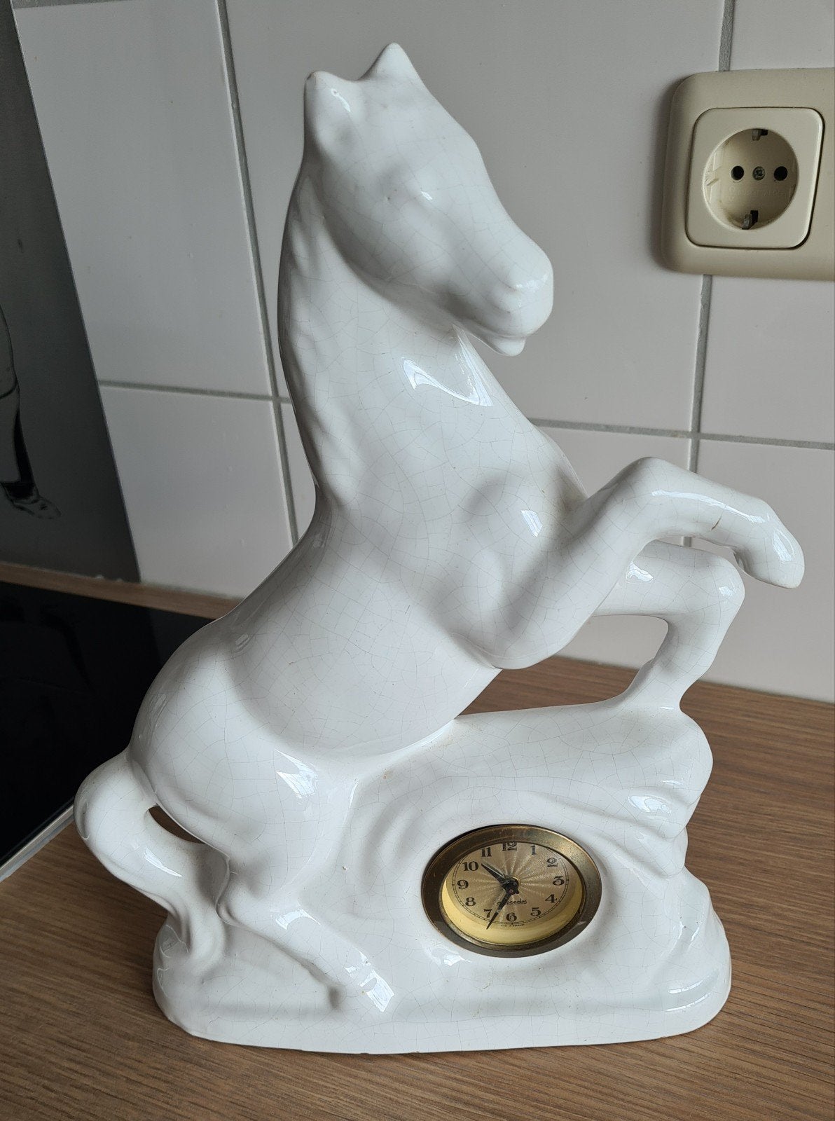 Klok in paard zie foto's. 9, Ophalen of Verzenden