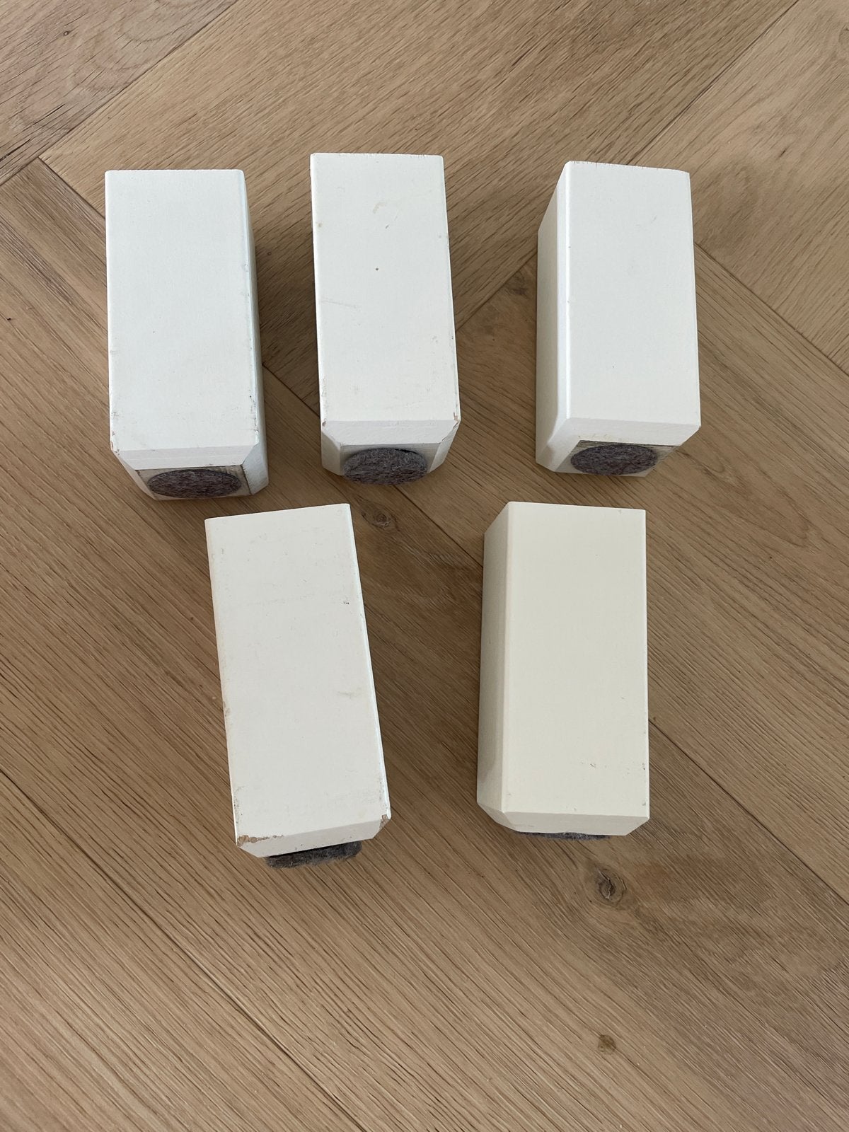 5 witte IKEA Besta pootjes (beschadigd), Ophalen of Verzenden, Gebruikt