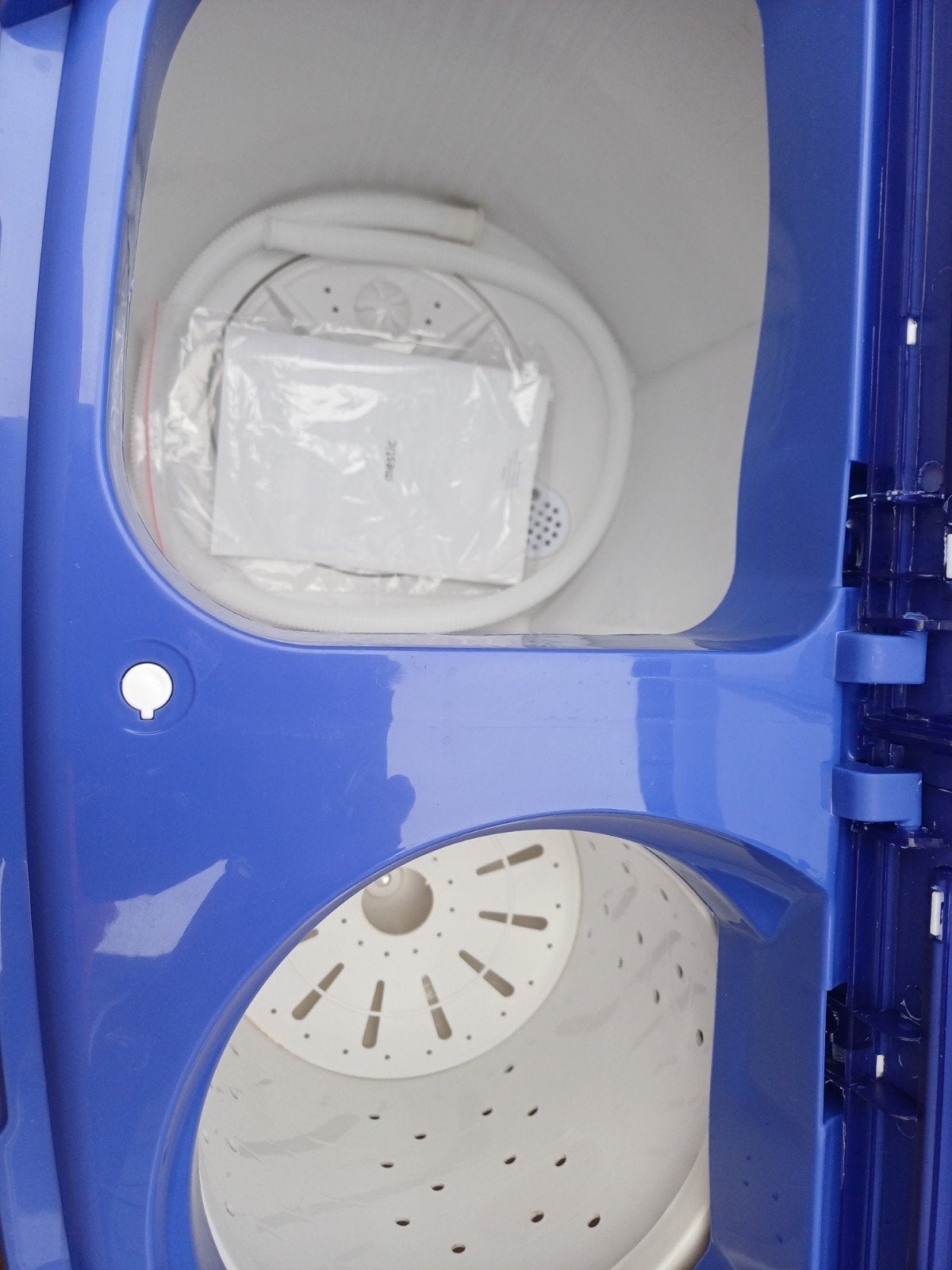 Mestic MW-120 Mini Wasmachine met centrifuge 3.5 kg, Minder dan 1200 toeren, Minder dan 85 cm, Minder dan 4 kg, Bovenlader