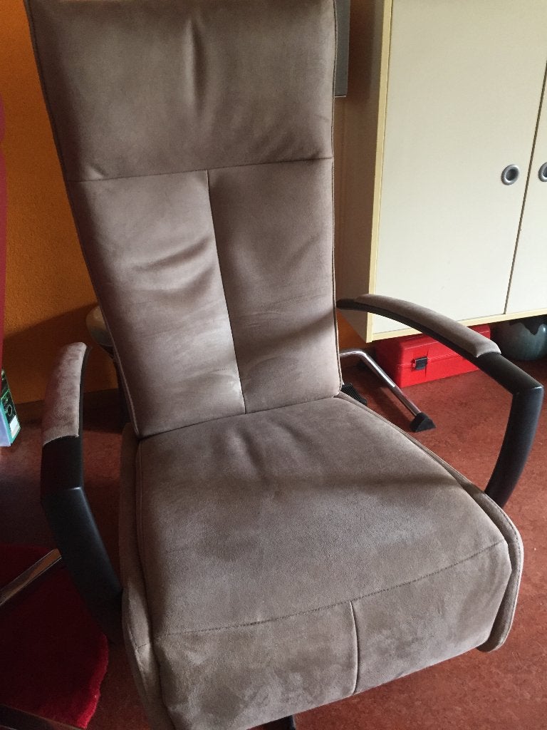 Elegante stijlvolle Zitcomfort Sta-Op-Stoel -Beige HUUR-KOOP