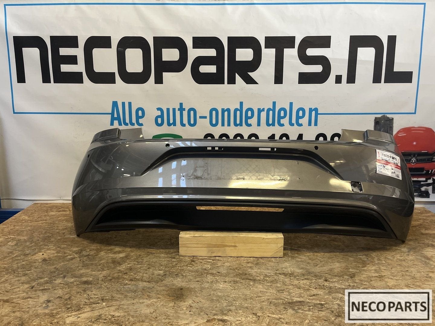 VOLKSWAGEN POLO 2G6807421A BUMPER ACHTERBUMPER ORGINEEL, Auto-onderdelen, Gebruikt, -, Volkswagen, -