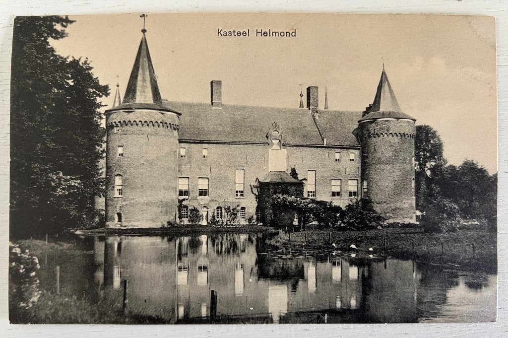 Oude Ansichtkaart - Helmond - Kasteel, Verzamelen, Ansichtkaarten | Nederland, Ophalen of Verzenden, Voor 1920, Ongelopen, Noord-Brabant