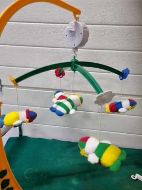 baby mobiel chicco draaimolen  met clowntjes, Ophalen of Verzenden, 'T Olde Gre-j, Info@toldegrej.nl, Endepoelstraat 20f Didam