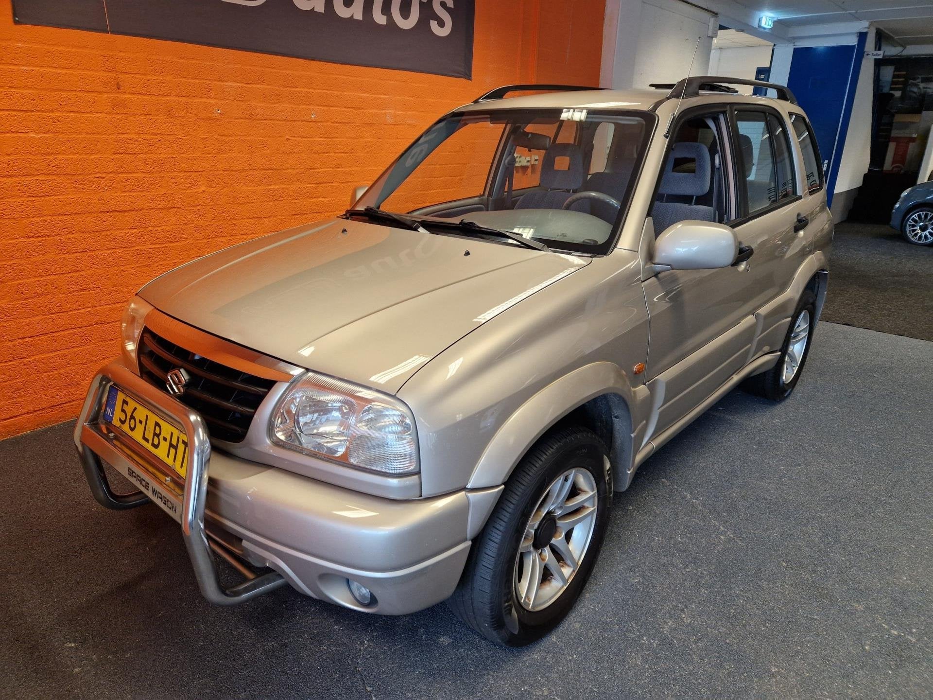 Suzuki Grand Vitara 2.0 4WD / 5 DEURS / AUTOMAAT / AIRCO!, Auto's, Suzuki, Automaat, Stof, Grand Vitara, Beige