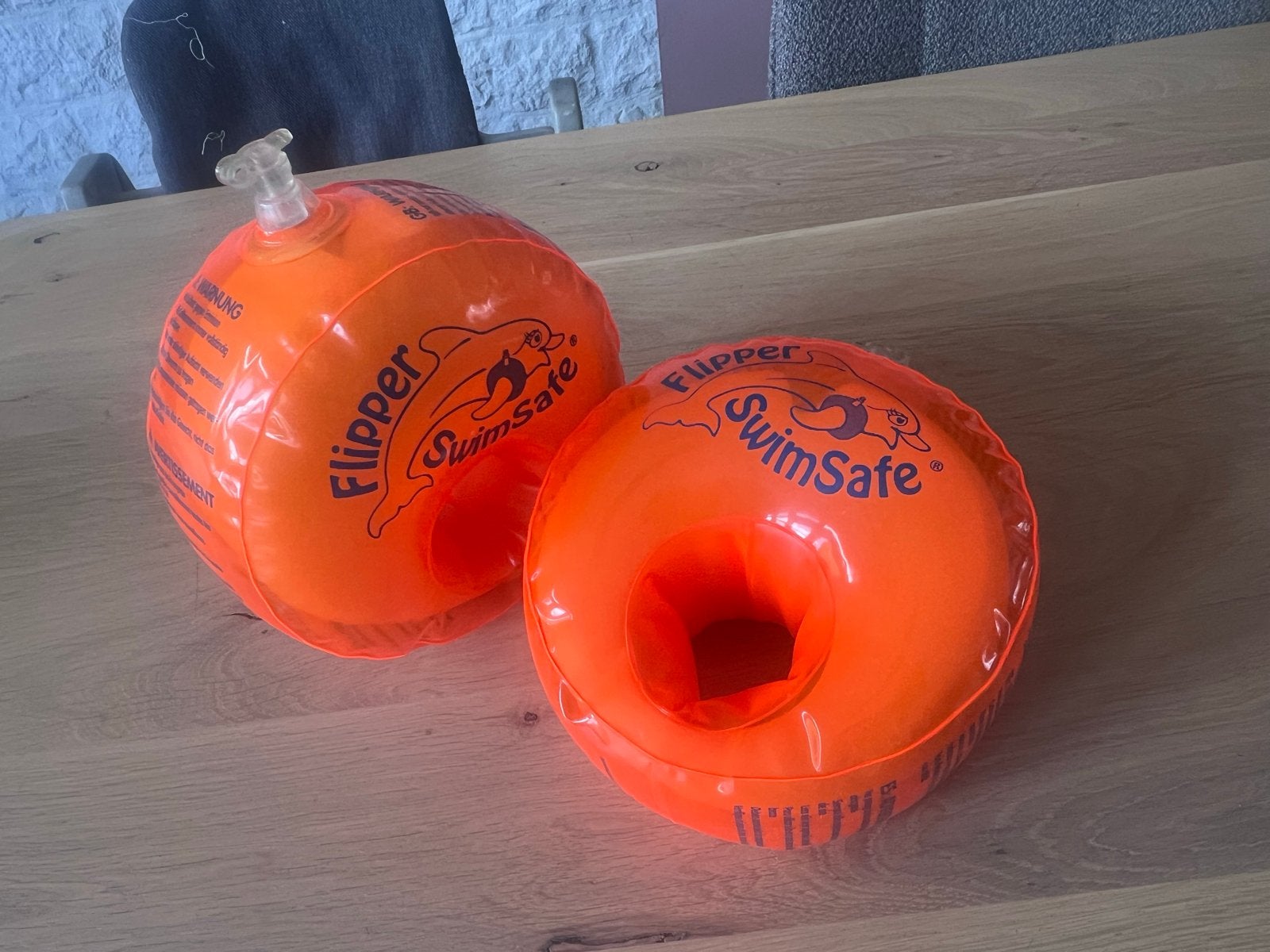 Flipper Swimsafe zwembandjes - Oranje, Ophalen of Verzenden, Gebruikt
