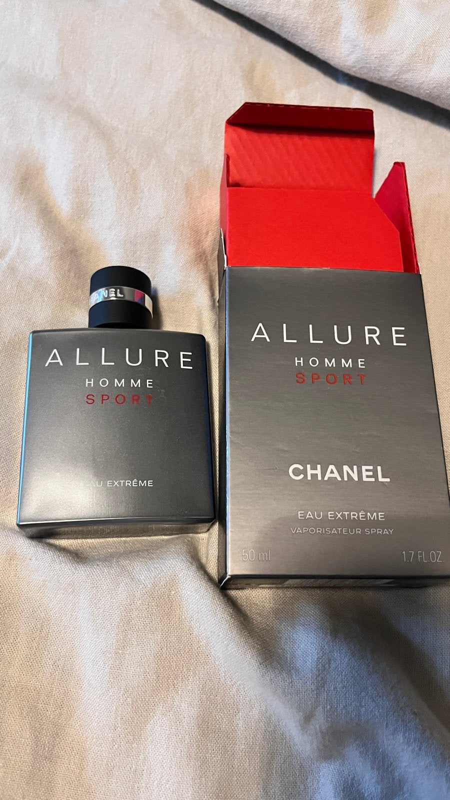 Chanel Allure Homme Sport Eau Extrême 40/50ml, Ophalen of Verzenden, Gebruikt