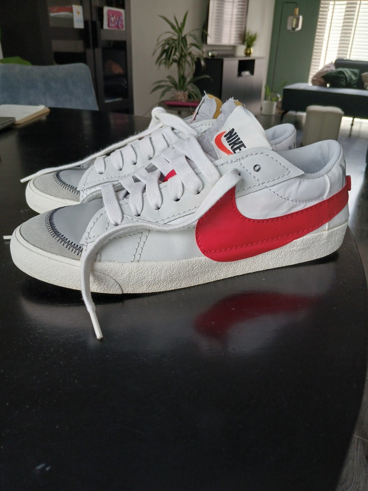 Nike Blazer Low '77 Jumbo sneakers - Maat 46, Wit, Nike, Ophalen of Verzenden, Sneakers of Gympen