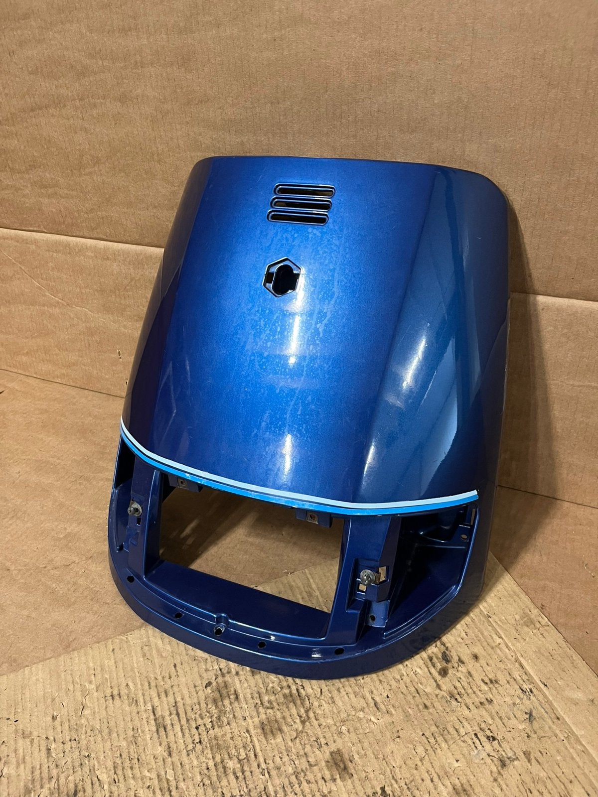 Piaggio skr skipper quartz voorkap blauw, Ophalen of Verzenden, A, A, A