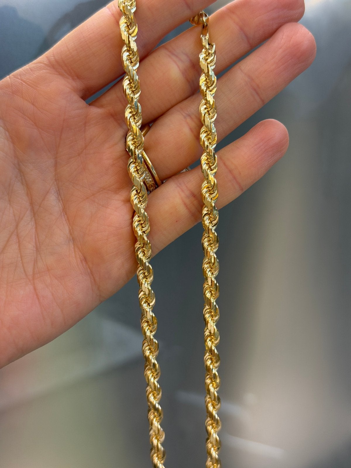 14KT Goud - 75 Gram - Ketting - ROPE - Herenketting, Sieraden, Tassen en Uiterlijk, Kettingen, Ophalen, Nieuw, Goud