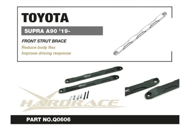 Hardrace - Front Strut Brace Toyota Supra A90/J29/DB, Ophalen of Verzenden, Front Strut Brace Toyota Supra / Hardrace Europe, Mailto:info@hardrace-europe.com