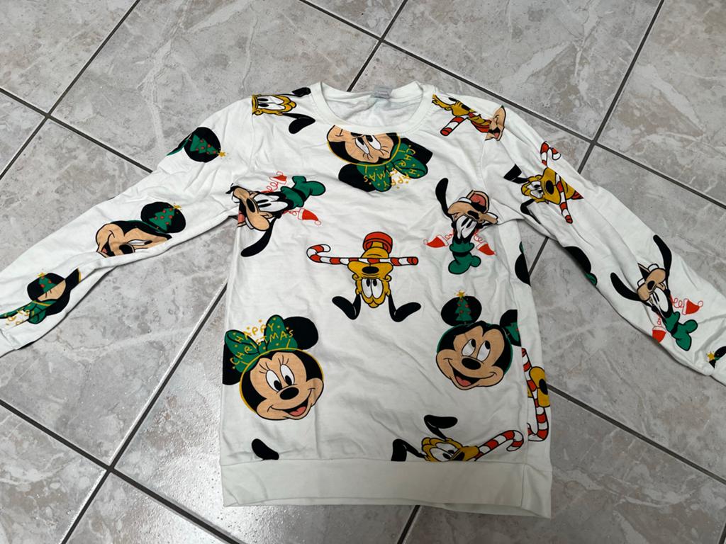 Disney Kerst trui, Ophalen, Zo goed als nieuw, Jongen of Meisje, Trui of Vest