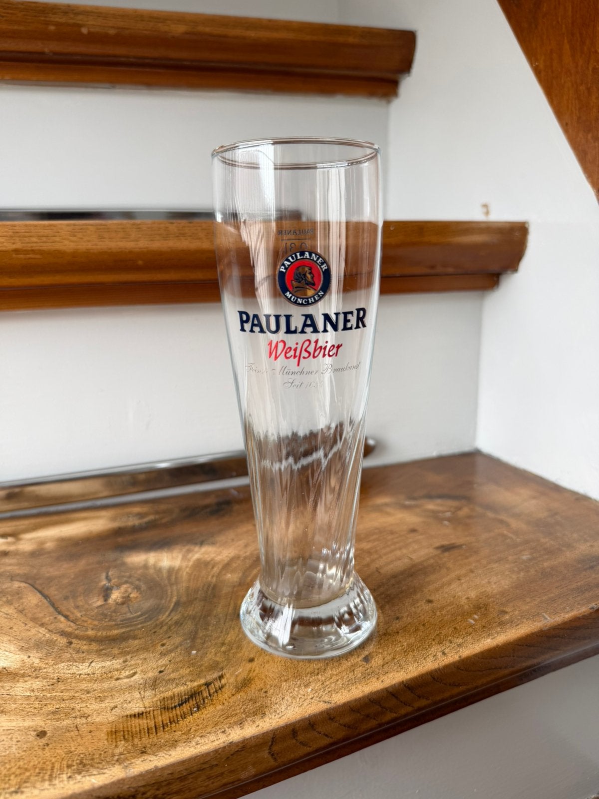 Paulaner weissbier glas 0,3L, Verzamelen, Biermerken, Ophalen of Verzenden, Zo goed als nieuw, Glas of Glazen, Overige merken