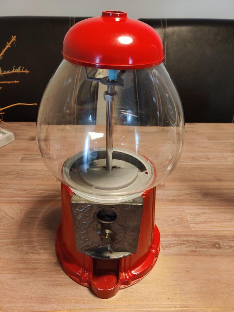 Retro Kauwgombal machine, Verzamelen, Ophalen, Zo goed als nieuw