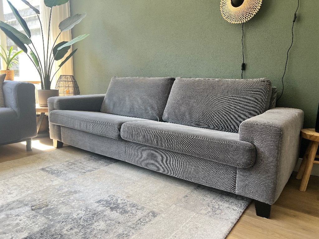 Driezitsbank, Huis en Inrichting, Ophalen, Gebruikt, Driepersoons, 75 tot 100 cm