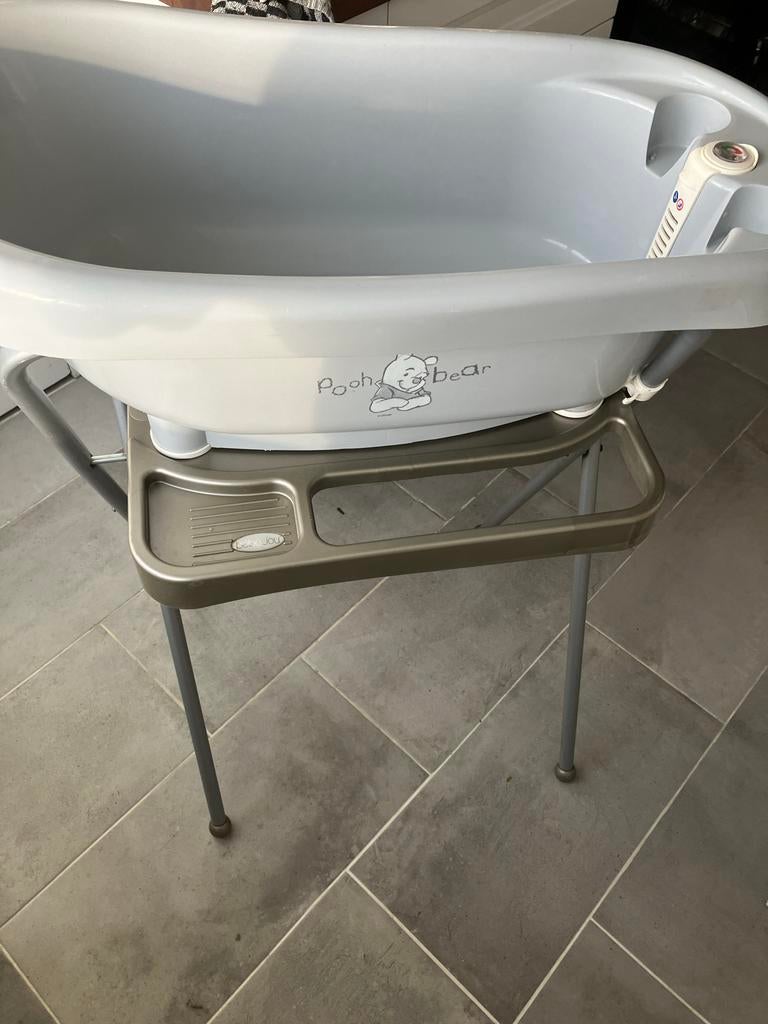 Babybadje met stand, Ophalen, Gebruikt, Badje, Bébé-jou