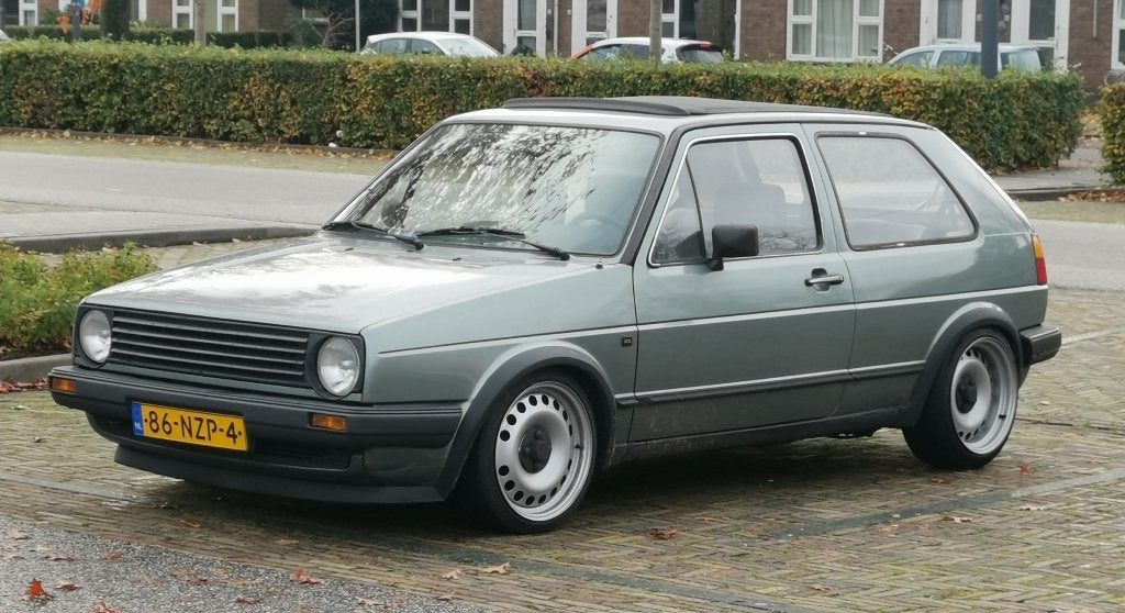 vw golf mk2 GL 1.6 automaat 1986 wegenbelastingvrij, Stof, Particulier, 75 pk, Hatchback