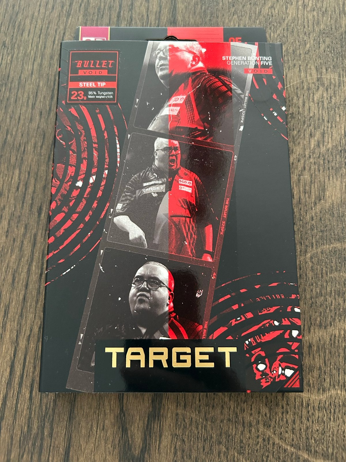 Steven Bunting Target Darts 23 gram, Ophalen of Verzenden, Zo goed als nieuw, Pijlen