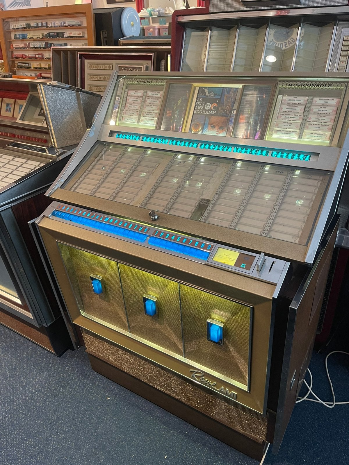 Ami jukebox, Verzamelen, Automaten | Jukeboxen, Ophalen of Verzenden, Gebruikt, 1960 tot 1970, Ami