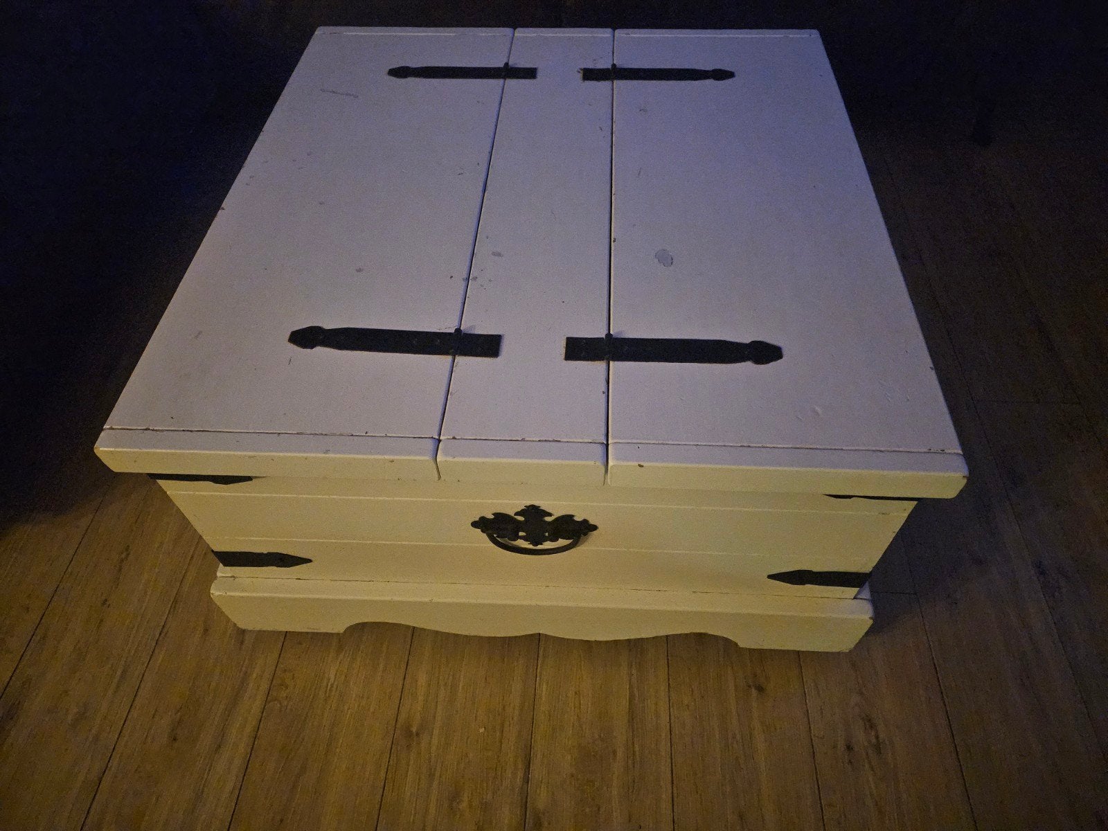 Salontafel dekenkist, Ophalen, Gebruikt, 50 tot 100 cm, 75 tot 100 cm