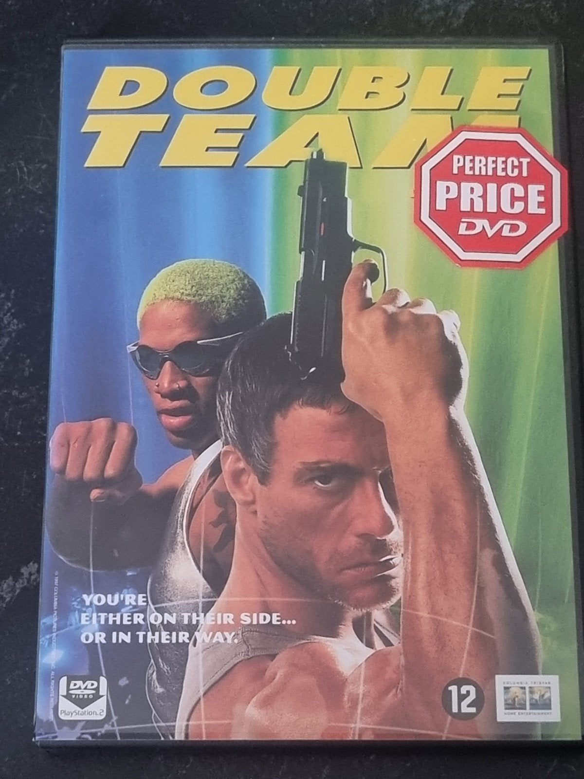 Double Team DVD - Actiethriller met Van Damme & Rodman, Vanaf 12 jaar, Ophalen of Verzenden, Zo goed als nieuw, Actiethriller