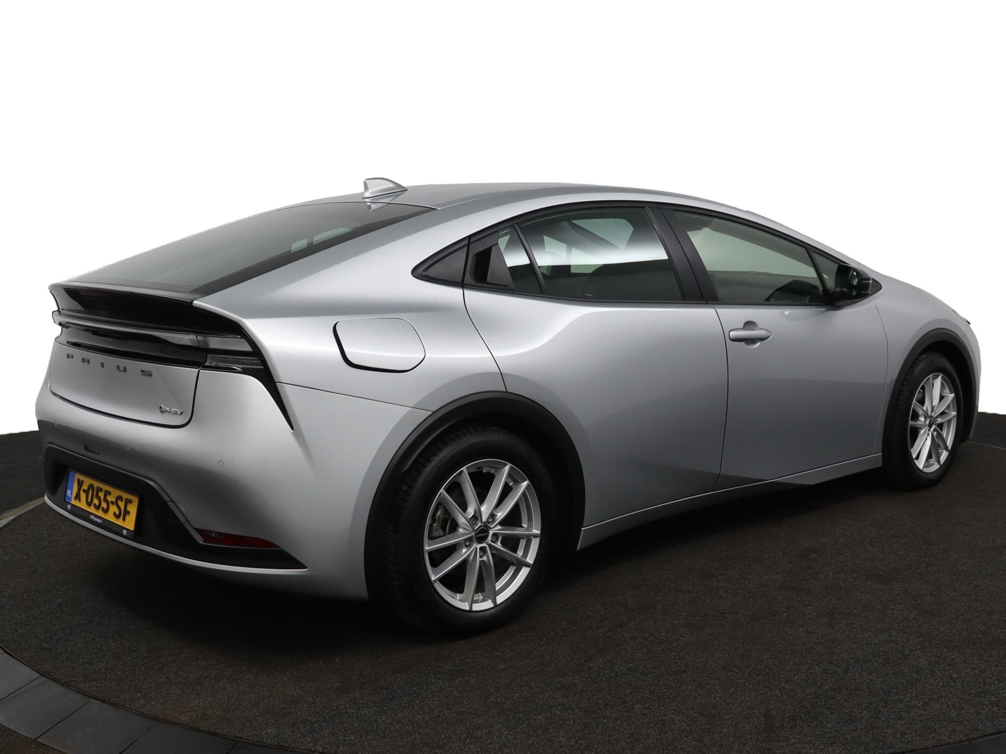 Toyota Prius 2.0 Plug-in Dynamic | Dode Hoek Detectie | Stoe, Auto's, Gebruikt, Bedrijf, Grijs, Hybride Elektrisch/Benzine
