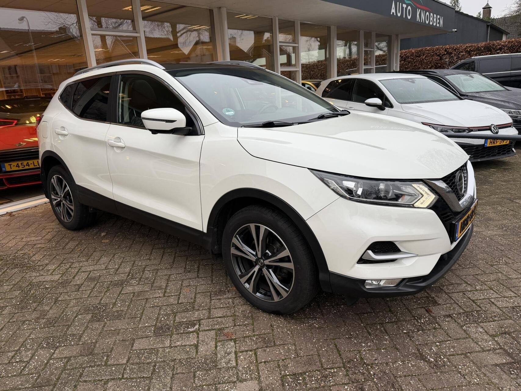 Nissan Qashqai 1.2 Tekna Led, Climat, Camera, Navi, LM.., Auto's, Gebruikt, 4 cilinders, Met garantie (alle), 116 pk
