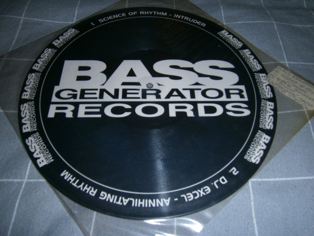 Picture Disc. Limited Edition Bass Generator Records. 1995, Ophalen, Gebruikt, Hardcore, EP