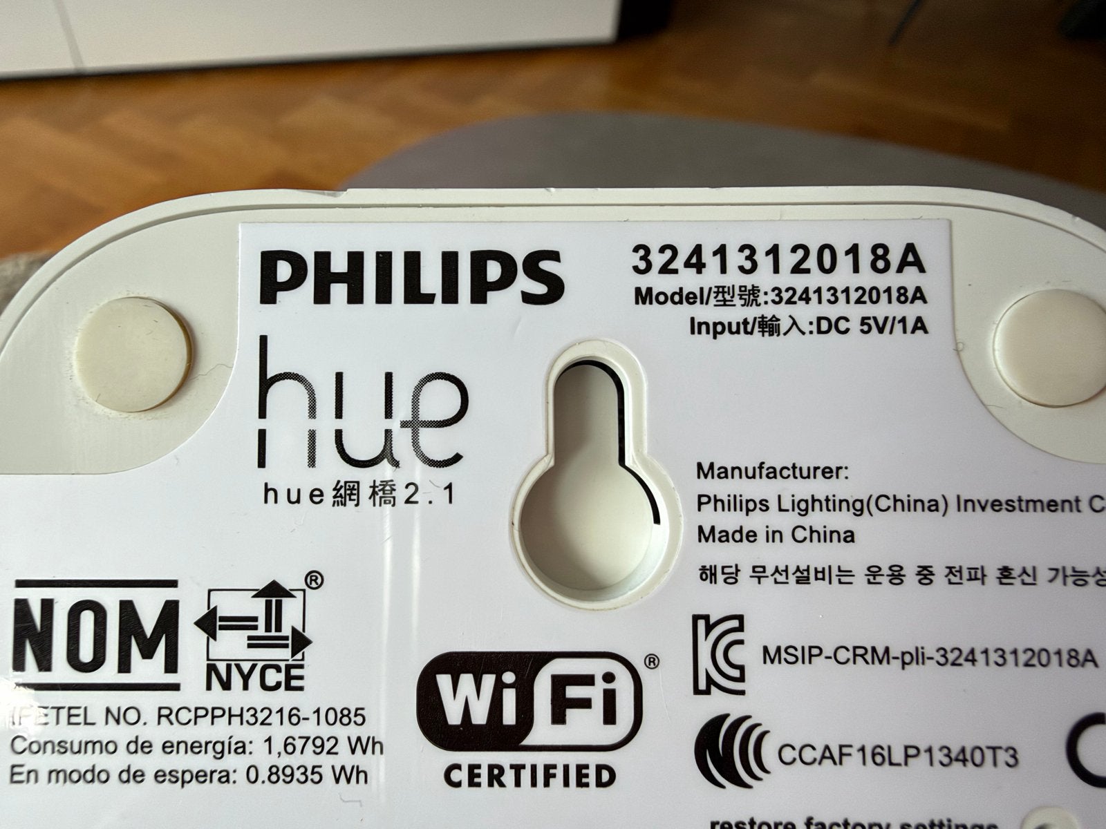 Philips Hue Hub 3e generatie 2.1, Smart home compatibel, Ophalen, Gebruikt, Philips Hue