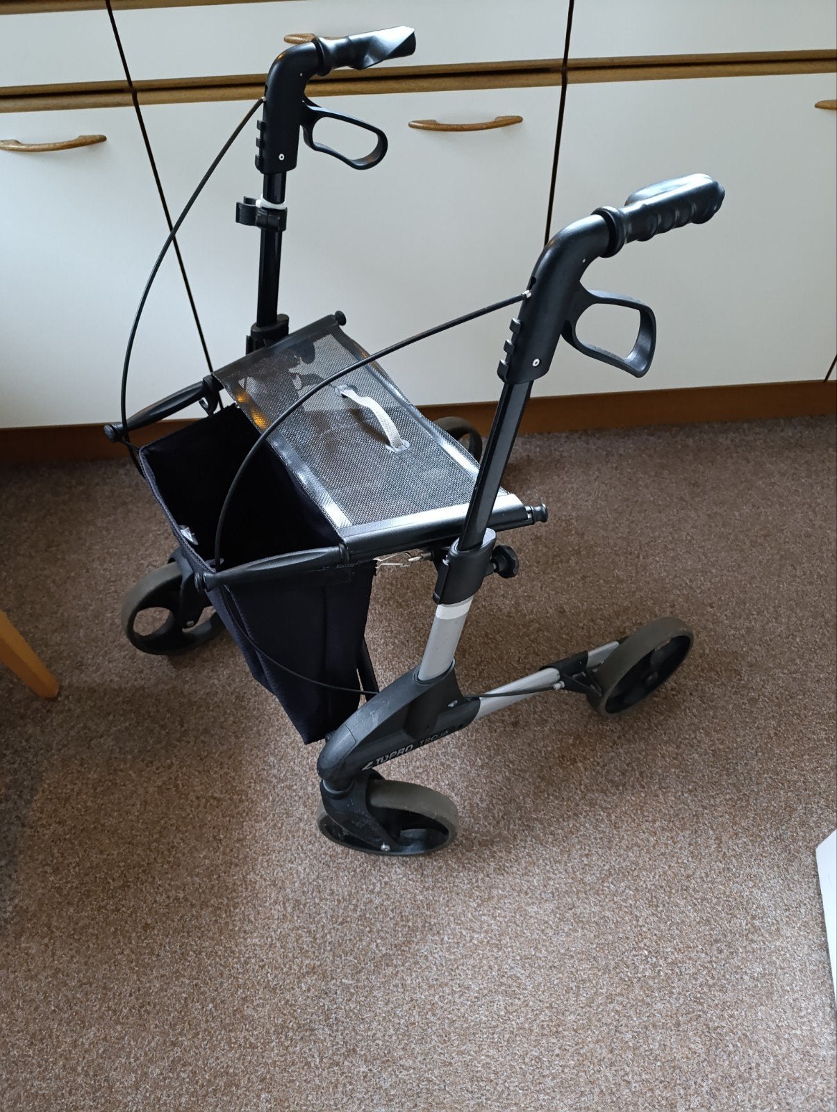 Troja rollator, Ophalen, Gebruikt