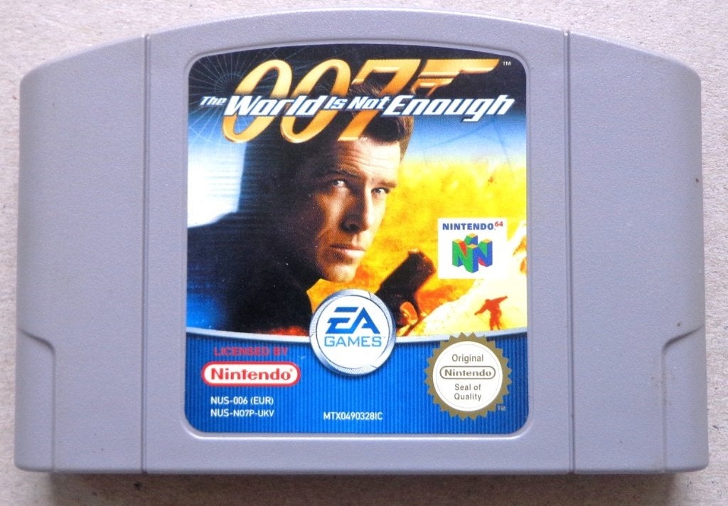 James Bond the World is not Enough voor de Nintendo 64, Spelcomputers en Games, Games | Nintendo 64, Gebruikt, Shooter, 1 speler