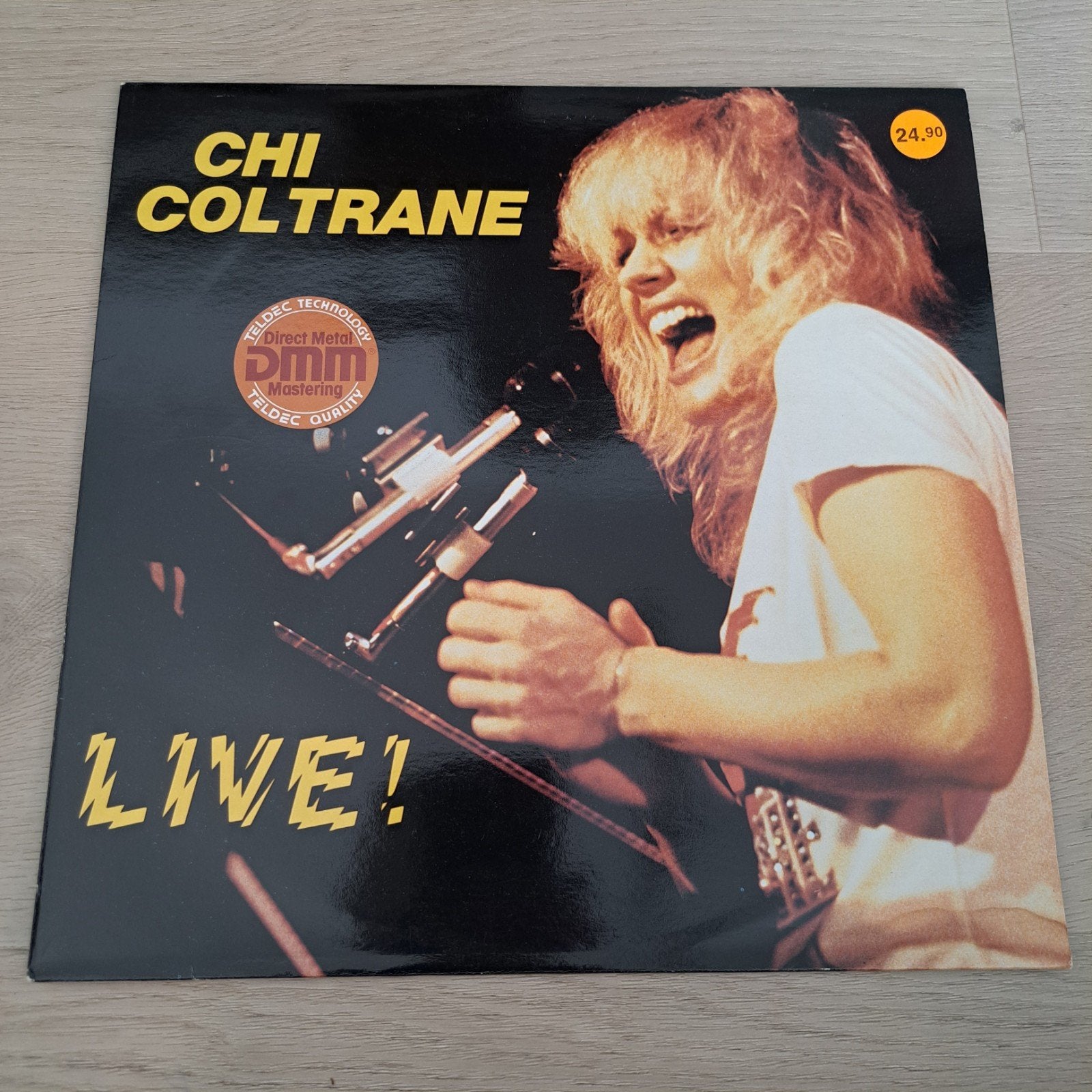 Chi Coltrane - Live! LP (1983) - Uitstekende Staat, LP, Pop, Import, Ophalen of Verzenden