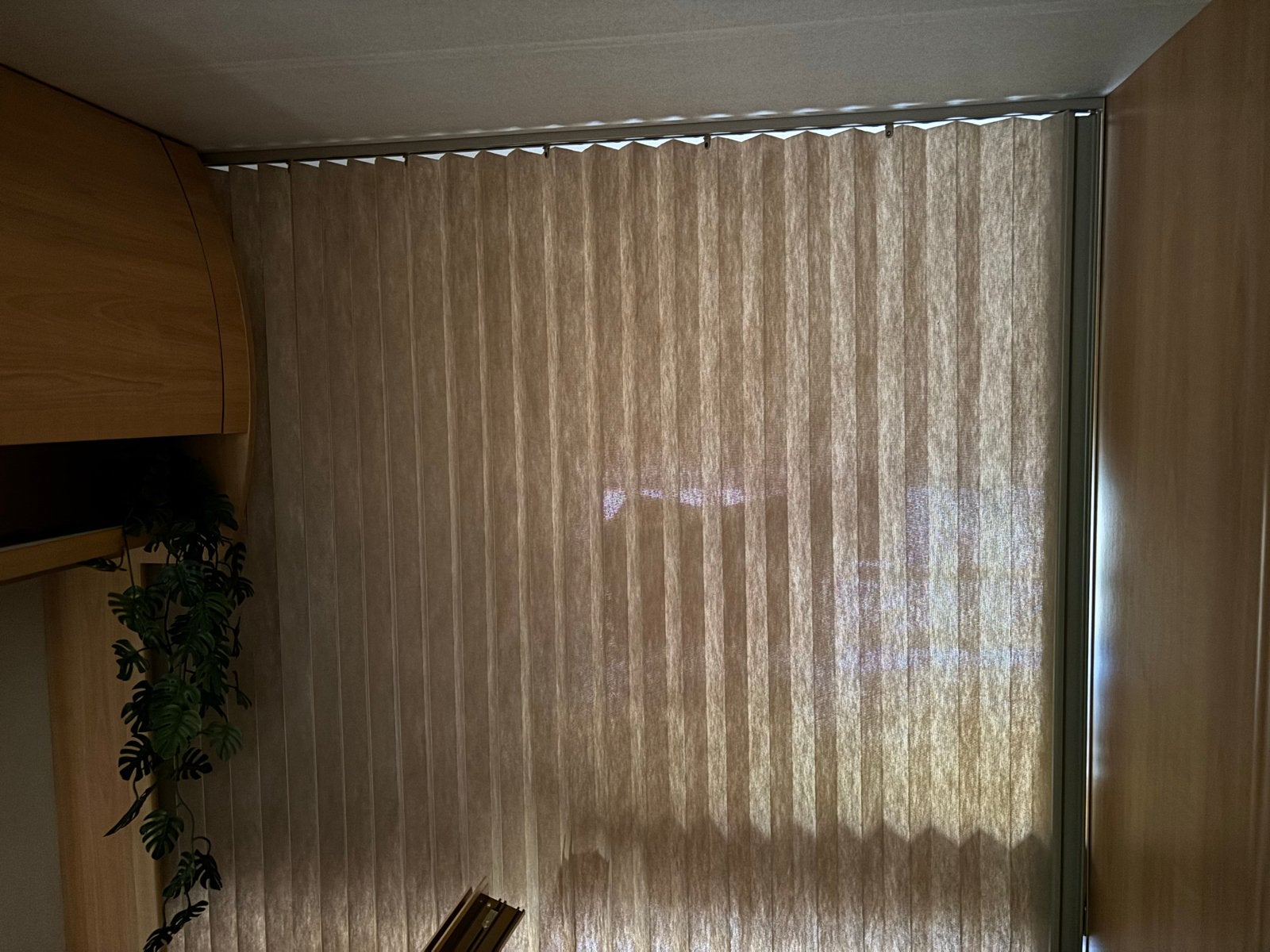 Harmonica wand voor caravan/camper, 184cm hoog, Caravans en Kamperen, Caravan accessoires, Ophalen, Gebruikt