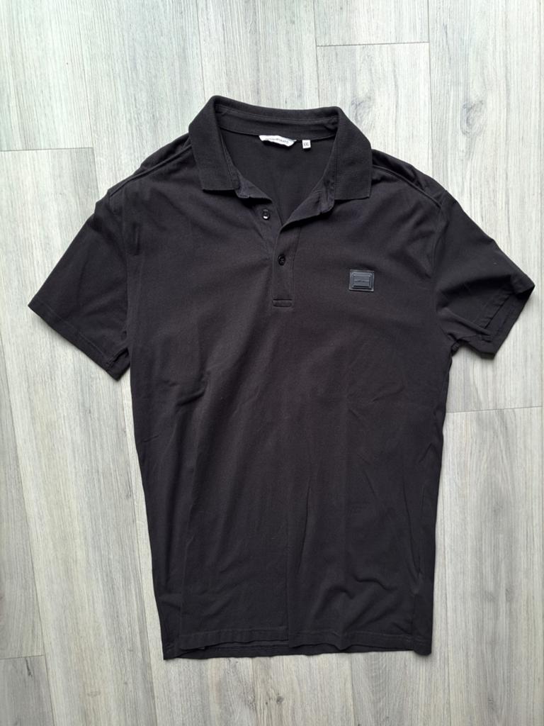 Antonio Morato poloshirt zwart mt L, Kleding | Heren, Ophalen of Verzenden, Zo goed als nieuw, Zwart