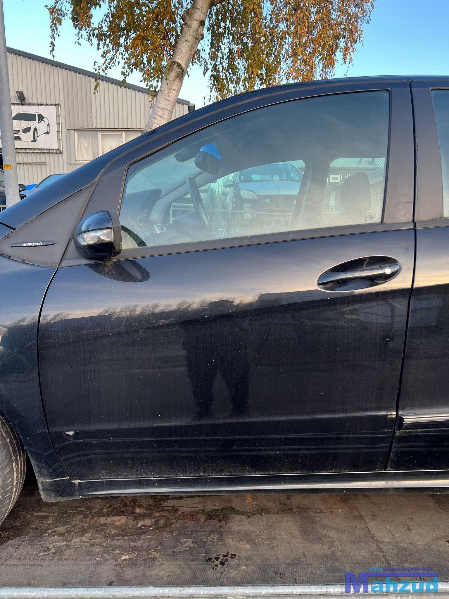 MERCEDES A KLASSE W169 Zwart 160 links voor deur 2004-2012, Gebruikt, Mercedes-Benz AG, Deur, Mercedes-Benz