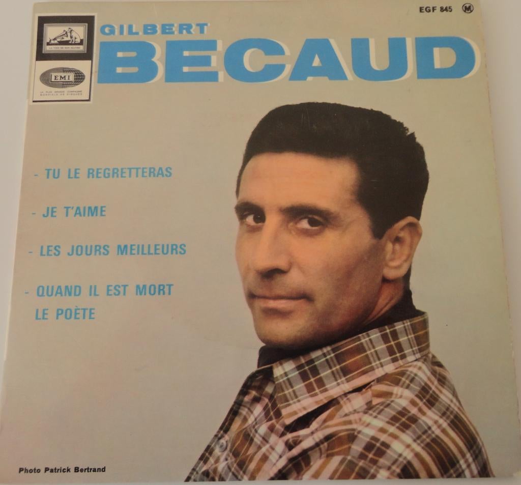 Gilbert Becaud, Cd's en Dvd's, Vinyl Singles, Gebruikt, Overige genres, 7 inch, Single