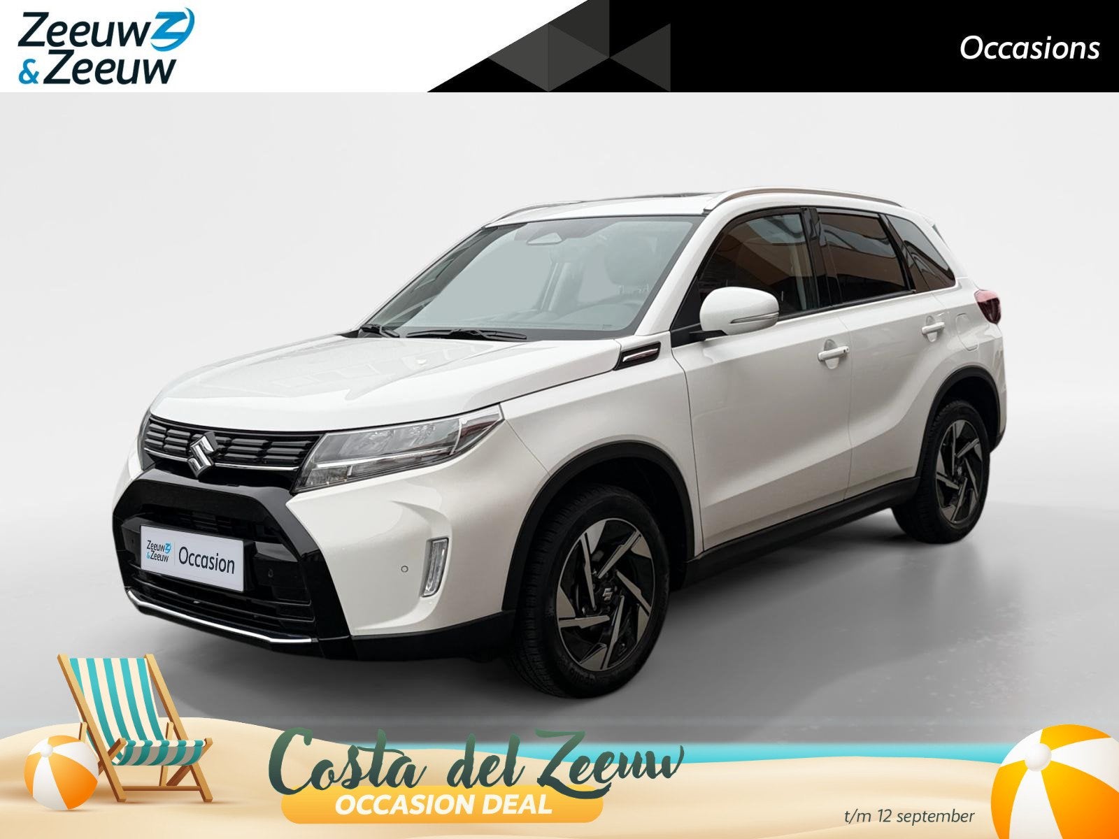 Suzuki Vitara 1.5 Hybrid Style 116PK AUTOMAAT SUNROOF! | Nav, Auto's, 12 maanden, Gebruikt, 4 cilinders, 400 kg