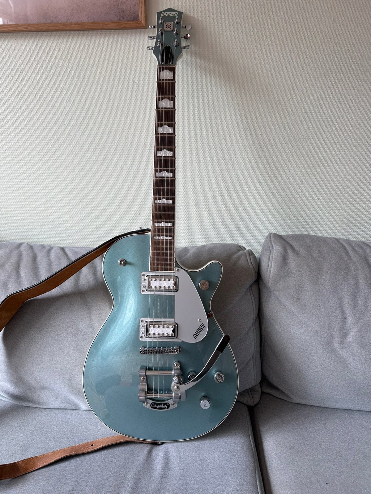 Gretsch G5230T-140 Electromatic 140th anniversary, Ophalen, Zo goed als nieuw, Semi-solid body, Overige merken
