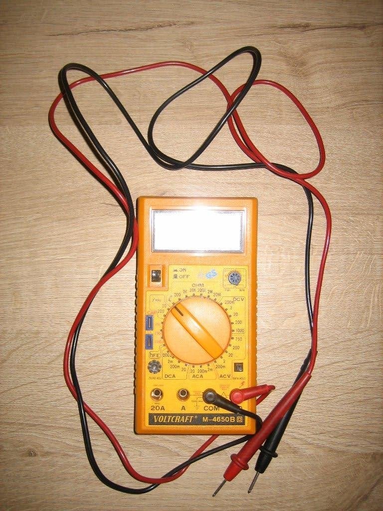 Voltcraft M-4650B multometer, Ophalen of Verzenden, Gebruikt, Multimeter