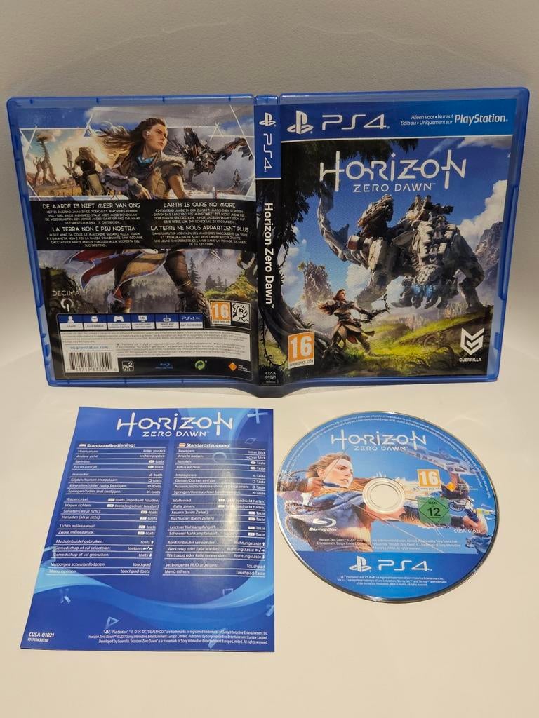 Horizon Zero Dawn PS4, Avontuur en Actie, 1 speler, Ophalen of Verzenden, Zo goed als nieuw