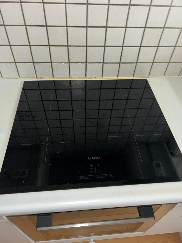 4 Pits kookplaat Bosch, Witgoed en Apparatuur, Kookplaten, Ophalen, 4 kookzones, Zo goed als nieuw, Inbouw