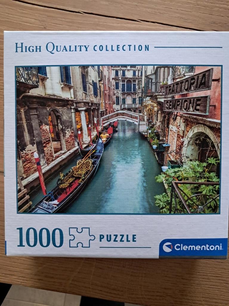 Clementoni legpuzzel Venetië 1000 stukjes, Ophalen
