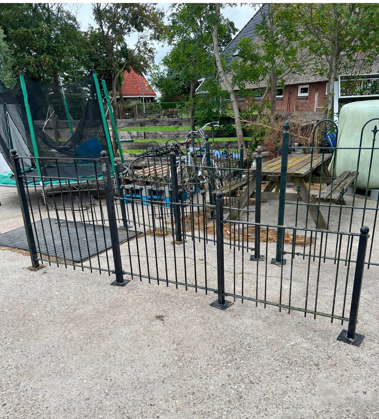 Diverse hekwerk, Ophalen, Met poort, Gebruikt, Sierhekwerk