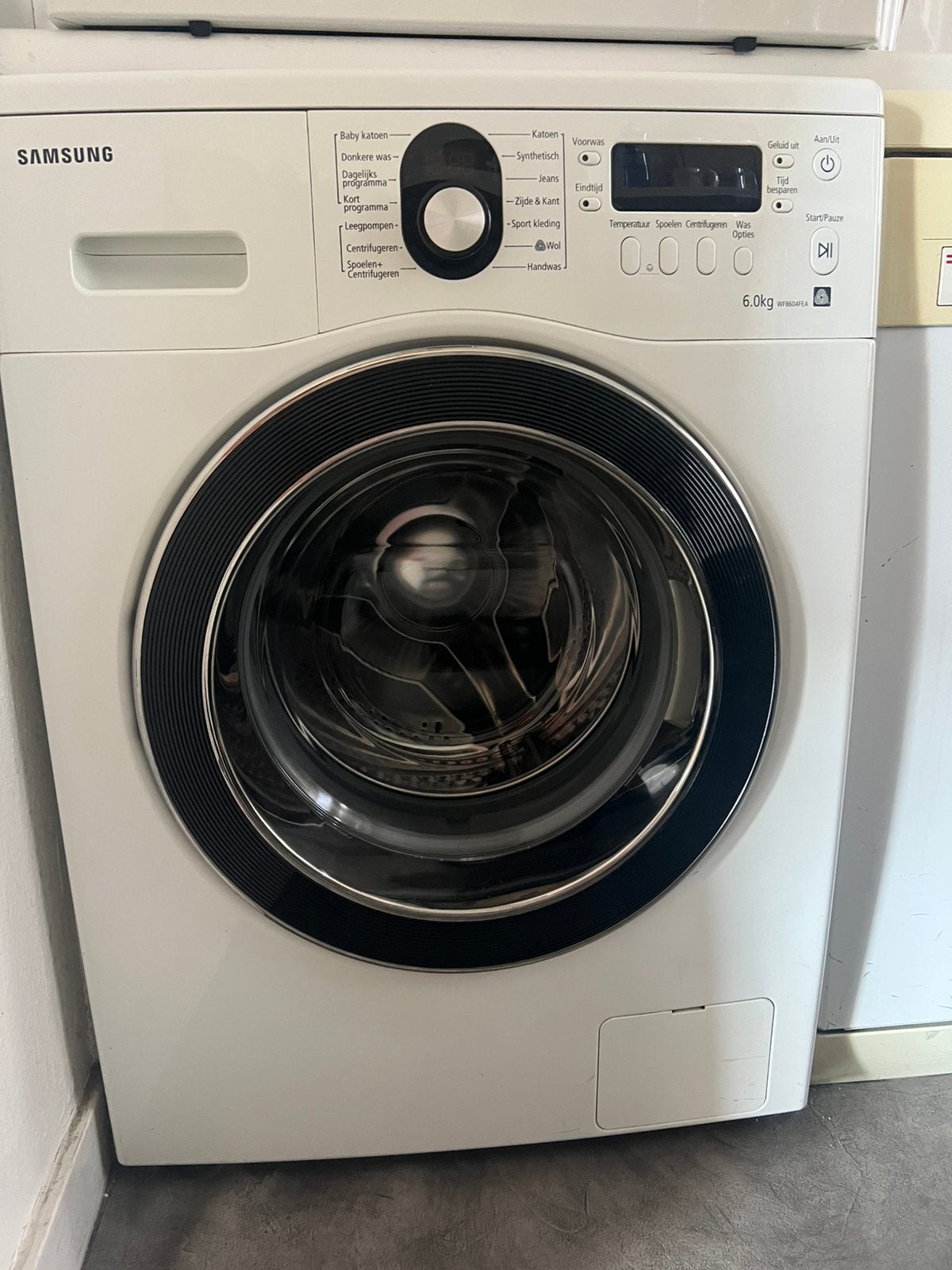 Samsung Wasmachine. Trommel 6 kg, 1400 touren, Ophalen, 1200 tot 1600 toeren, Gebruikt, 4 tot 6 kg