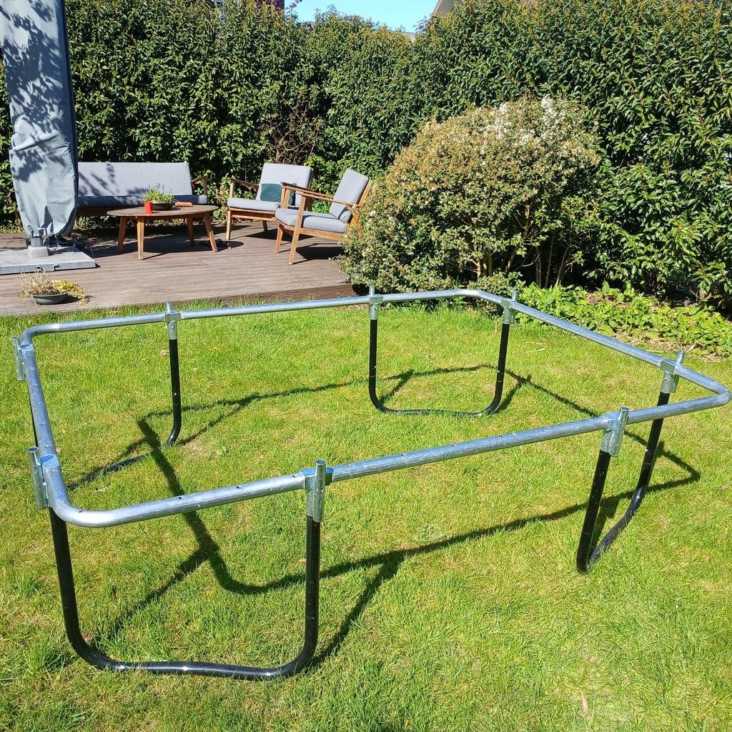 Zo goed als nieuwe Salta trampoline Comfort Edition 214x153, Ophalen, Zo goed als nieuw