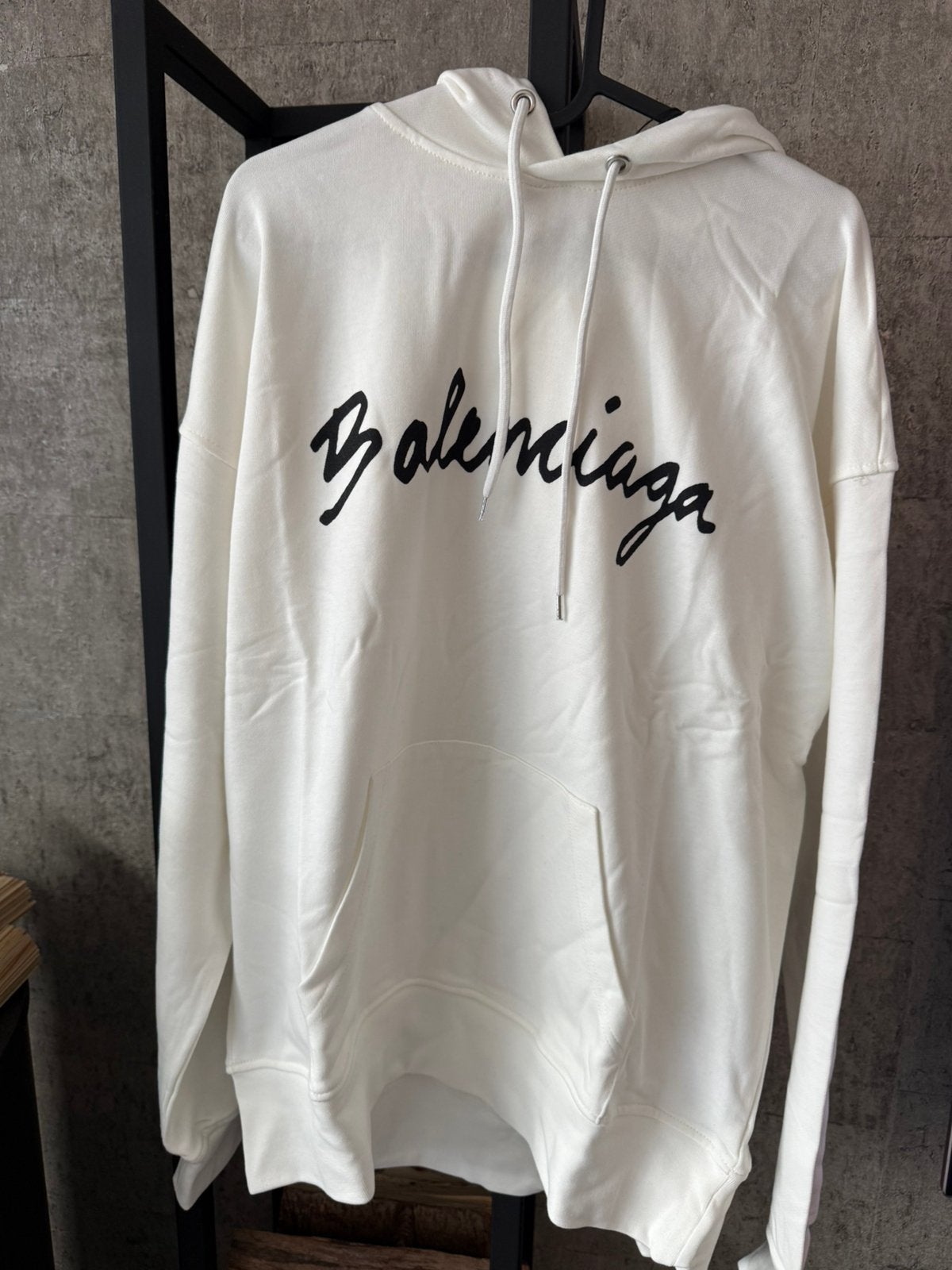 Balenciaga Hoodie alle maten, Kleding | Heren, Ophalen of Verzenden, Zo goed als nieuw, Overige maten, Zwart