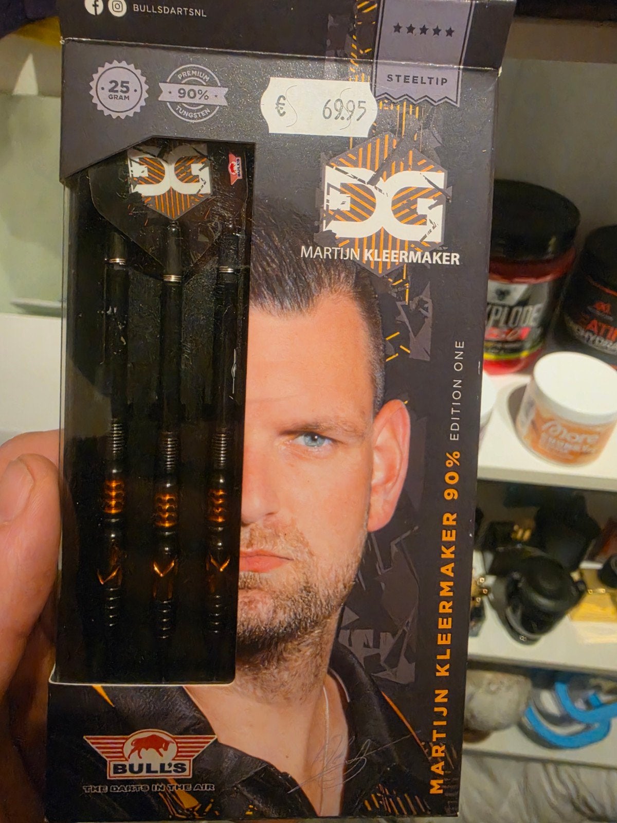Nieuwe dartpijlen martijn kleermaker  25gr, Sport en Fitness, Darts, Ophalen, Zo goed als nieuw, Pijlen
