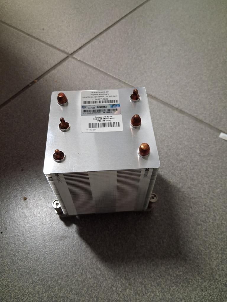 2x HP ML350 Gen9 heatsinks, Refurbished, Ophalen of Verzenden