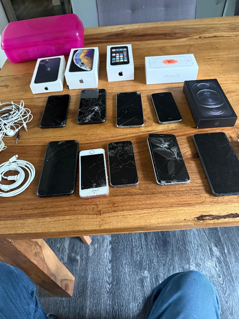 Iphone, Telecommunicatie, Mobiele telefoons | Apple iPhone, Ophalen, Gebruikt, Overige modellen, Zwart