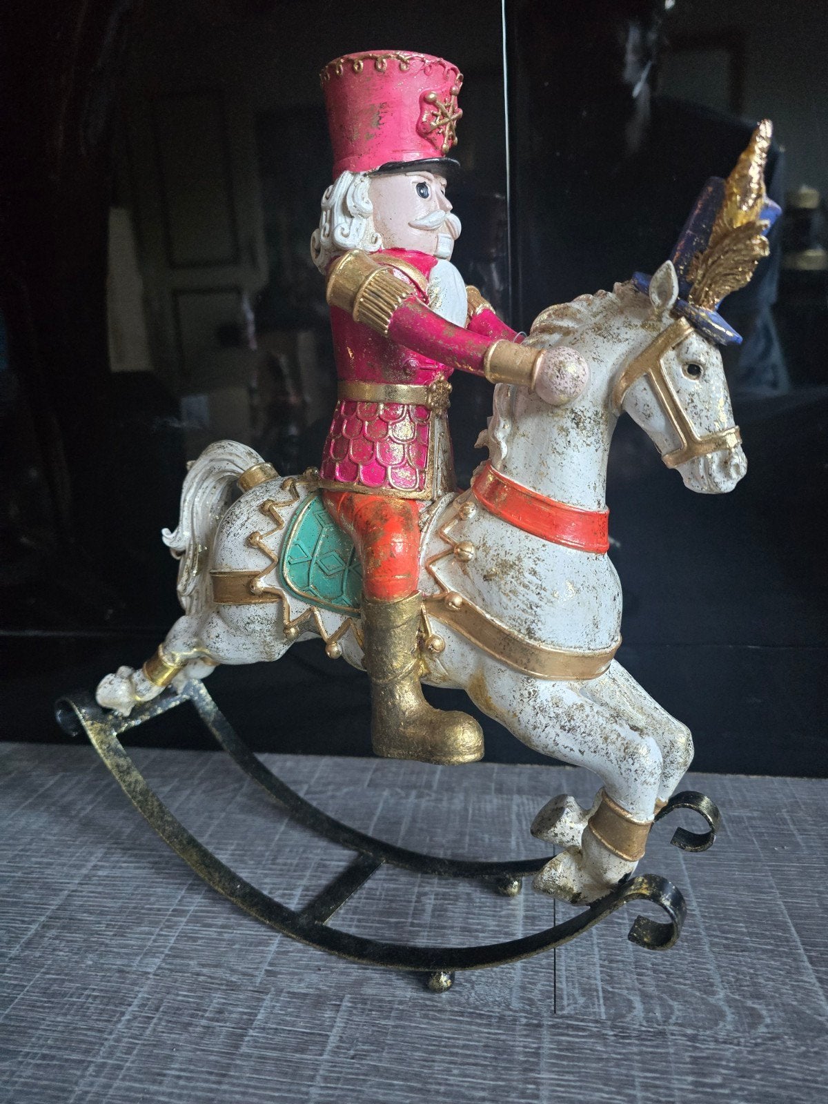 Nieuwe collectie Clayre en Eef.  Kerst hobbelpaard, Diversen, Kerst, Ophalen of Verzenden, Nieuw