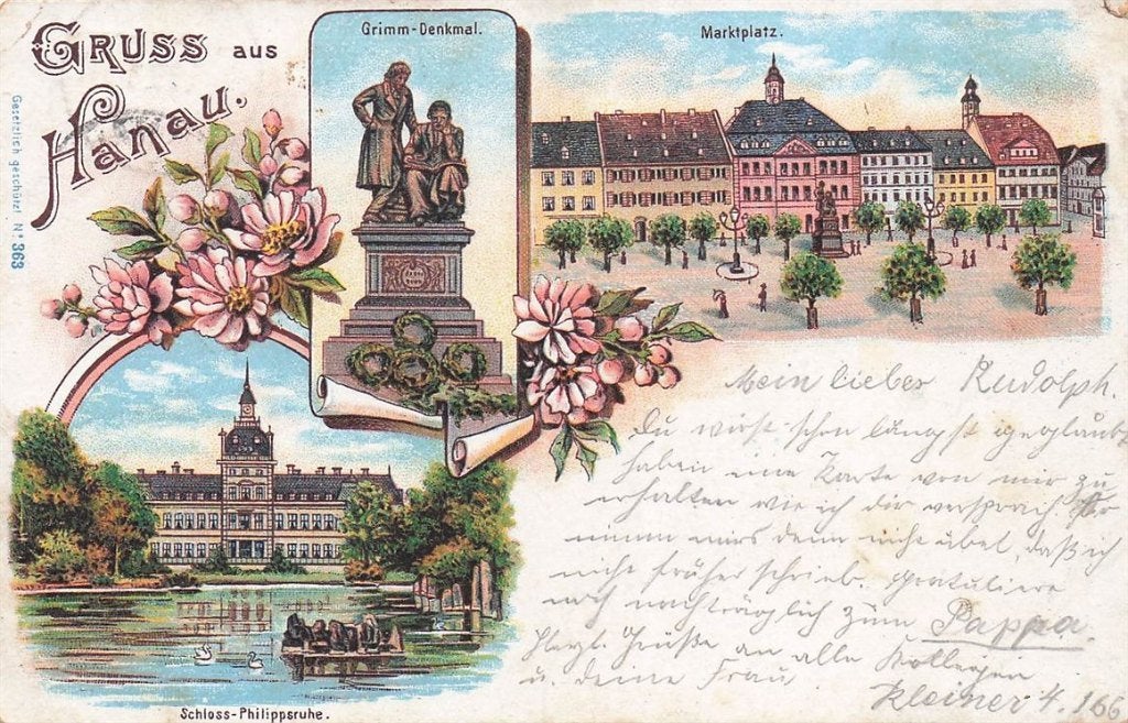 702-356-021 Hanau, Ophalen of Verzenden, Voor 1920, Duitsland